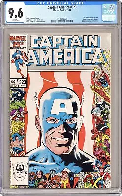 Buy Captain America #323D CGC 9.6 1986 3936972003 1st App. Super Patriot • 85.43£