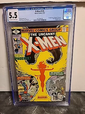 Buy Marvel Comics UNCANNY X-MEN # 125 CGC 5.5 ! Vs Proteus ! Wolverine Phoenix • 50.47£