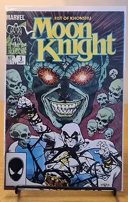 Buy Moon Knight: Fist Of Khonshu #3 - 1985 - Marvel - VFN/NM • 4.30£