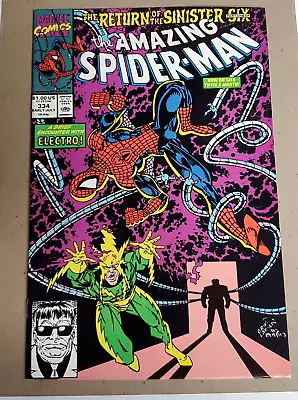 Buy Amazing Spider-Man 334 NM   High Grade  Sinister Six  Vulture  Doctor Octopus • 13.98£