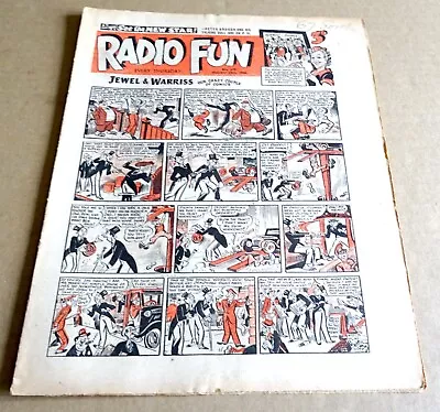 Buy RADIO FUN 1949 GOLDEN AGE COMIC DATED OCTOBER 15th 1949 (VG-) CONDITION • 3.95£