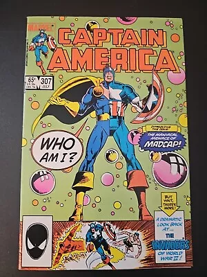 Buy Captain America #307 (1985) - First Appearance Madcap 2of2 • 7.77£
