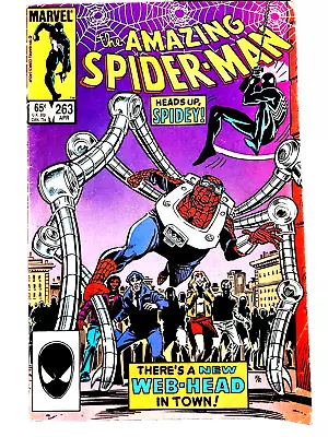 Buy AMAZING SPIDER-MAN #263    1st Appearance Of Normie Osborn - Features Spider-Kid • 6.21£