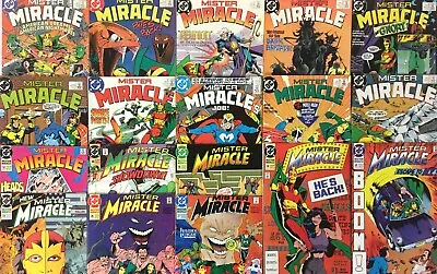 Buy Mister Miracle 1989 DC 18 Comic Lot Spans # 1 To 27 VF/NM 8.0/9.0 Grade • 15.53£