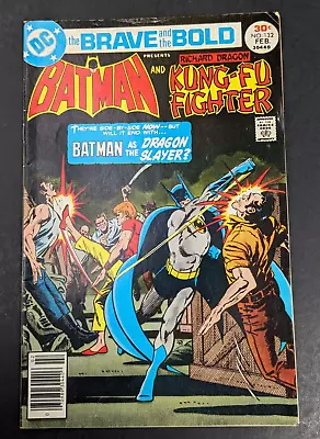 Buy Brave & The Bold # 132 - Batman & Richard Dragon Kung-Fu Fighter DC Comics 1977 • 15.52£