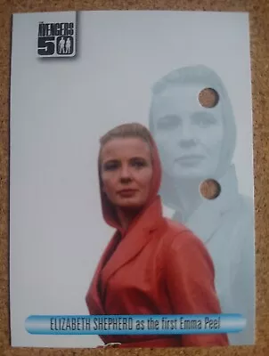 Buy The Avengers 50 Unsigned & Unissued Elizabeth Shepherd Autograph Card AVES • 39.99£