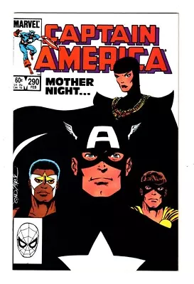 Buy CAPTAIN AMERICA 290 (VF/NM 9.0) 1st MOTHER SUPERIOR / 1st BLACK CROW In FORM * • 54.60£