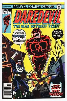 Buy Daredevil #141 (1964) 3rd Bullseye 1977 Raw Unrestored Bronze Age • 14.75£