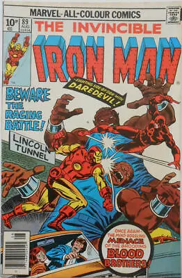 Buy Iron Man (1968) #  89 UK Price (6.5-FN+) Daredevil, Blood Brothers 1976 • 11.70£