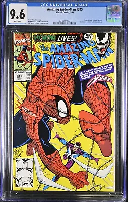 Buy Amazing Spider-Man #345 Marvel Comics, 3/91 CGC 9.6 • 66£