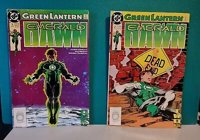 Buy Green Lantern Emerald Dawn #1-6 Hal Jordan Dc Comics 1989 Set (6) • 21.99£