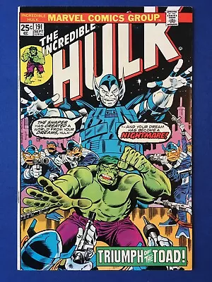 Buy Incredible Hulk #191 FN+ (6.5) MARVEL ( Vol 1 1975) (C) • 15£