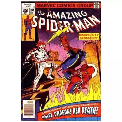 Buy Amazing Spider-Man #184  - 1963 Series Marvel Comics Fine Minus [b' • 8.43£