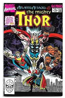 Buy The Mighty Thor Annual # 14 ( Marvel Comics 1989 Atlantis Attacks ) • 1.99£