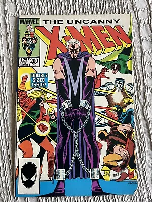 Buy Uncanny X-Men Issue 200 Trial Of Magneto (1985) - FIRST PRINT Marvel • 25£