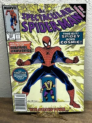 Buy The Spectacular Spider-Man ~ Vol. 1 No. 158 ~ Dec. 1989 ~ Marvel Comics ~ 8.5 • 6.21£