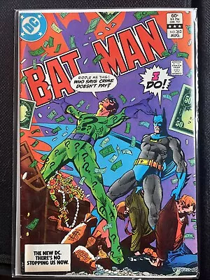 Buy Batman 362: Riddler Cover - Ed Hannigan, Doug Moench - 1983 DC • 30£