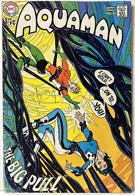 Buy Aquaman #51 DC Comics 1970 Neal Adams Deadman VG- • 11.64£