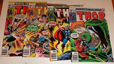 Buy THOR #270,271,272,273 High Grade Glossy 9.2  1978 Walt Simonson Buscema • 24.23£