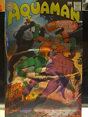 Buy Aquaman #35 Foil Exclusive First App Of Black Manta Ltd To 1000  • 11.65£