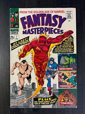 Buy Fantasy Masterpieces #7 FN Silver Age Comic Featuring The Original Human Torch! • 4.65£