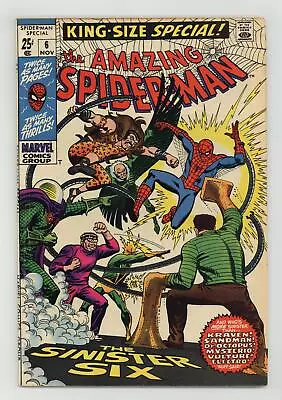 Buy Amazing Spider-Man Annual #6 FN 6.0 1969 • 81.54£
