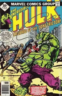 Buy Incredible Hulk Whitman Variants #212 VG+ 4.5 1977 Stock Image Low Grade • 6.83£