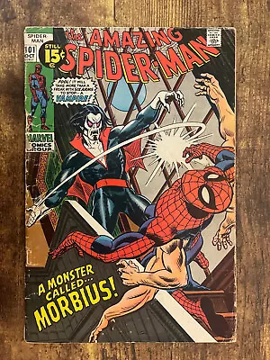 Buy Amazing Spider-Man #101 - 1st App Morbius - Marvel 1971 • 17.47£