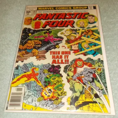 Buy Fantastic Four # 183 Vg 1977 Marvel Comic George Perez Bronze Age • 7.73£