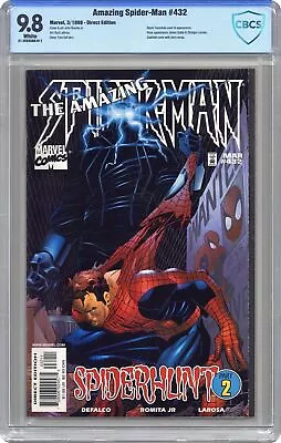 Buy Amazing Spider-Man #432B Romita Jr. Variant CBCS 9.8 1998 21-2EE03AB-011 • 73£