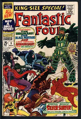 Buy Fantastic Four Annual #5 3.0 / 1st Solo Silver Surfer Story Marvel Comics 1967 • 21.75£