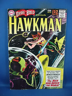 Buy Brave And The Bold 44 F Vf Hawkman Kubert 1962 Dc • 97.08£