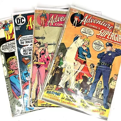 Buy DC Adventure Comics SUPERGIRL Issues 417 419 384 423 Lot Black Canary Bronze Age • 23.26£