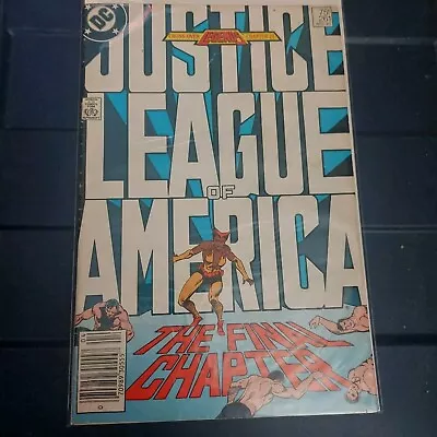 Buy JUSTICE LEAGUE OF AMERICA #261 Fine 1986 Last Issue Final Chapter VTG LEGENDS 21 • 3.88£