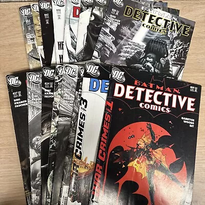 Buy DC Detective Comics Batman Job Lot Random  #809 - #853 SIXTEEN ISSUES 2005-2009 • 20£