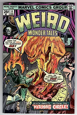 Buy Weird Wonder Tales # 14 (8.5) 2/1976 Marvel/Atlas 25c Horror Witching   🎃 • 11.65£