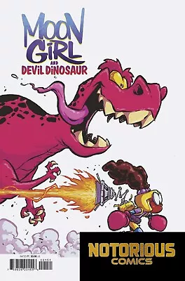Buy Moon Girl And Devil Dinosaur #1 Skottie Young Variant Marvel Comics 1st Print • 4.65£