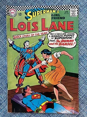 Buy Superman's Girlfriend Lois Lane #73 (1967) Silver Age DC Comics VG • 7.77£