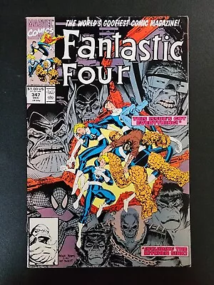 Buy Marvel Comics Fantastic Four #347 Dec 1990 1st App Of New Fatastic Four • 2.33£