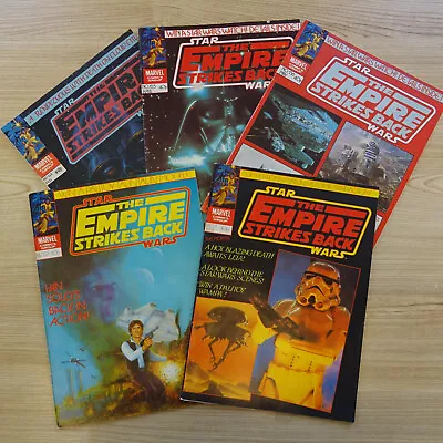 Buy The EMPIRE STRIKES BACK #154-158 - 5 Issues Star Wars Comic - Marvel UK R15 • 50£