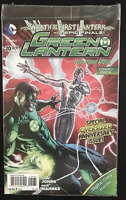Buy Green Lantern 20 2013 Sealed Combo Variant DC Comic 1st Appearance Jessica Cruz • 594.07£