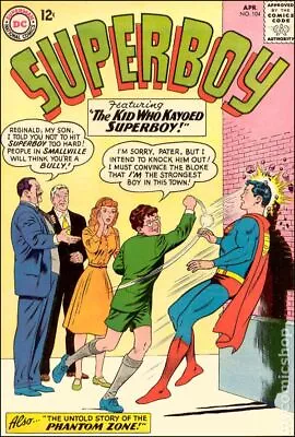 Buy Superboy #104 VG- 3.5 1963 Stock Image Low Grade • 4.74£
