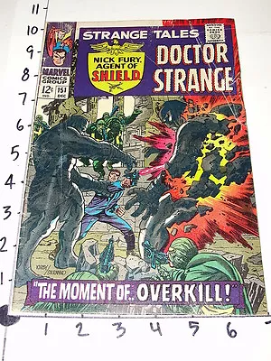 Buy Comic: Strange Tales #151 / Marvel 1966 - 1st Steranko Nick Fury With Jack Kirby • 13.40£