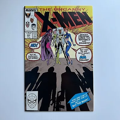 Buy Marvel Comics The Uncanny X-Men #244 VF/NM Key 1st Jubilee 1989 • 23.29£