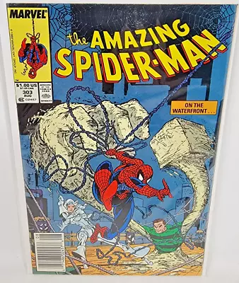 Buy Amazing Spider-man #303 Silver Sable & Sandman Appearance *1988* Newsstand 8.5 • 10.86£