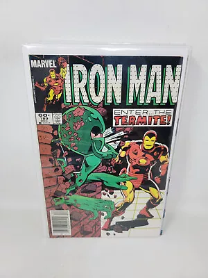 Buy IRON MAN #189 1984 Marvel 8.0 Newsstand Luke McDonnell Cover Art • 6.98£