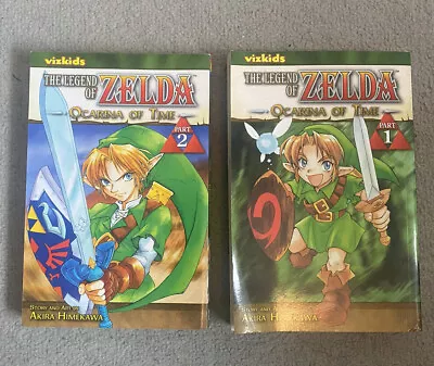 Buy The Legend Of Zelda: Ocarina Of Time Manga Volume 1 And 2 • 11£