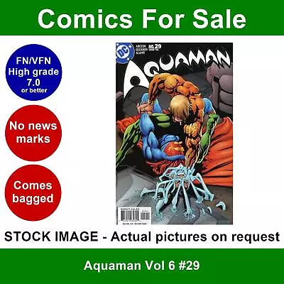 Buy DC Aquaman Vol 6 #29 Comic - FN/VFN Clean 01 June 2005 • 3.99£