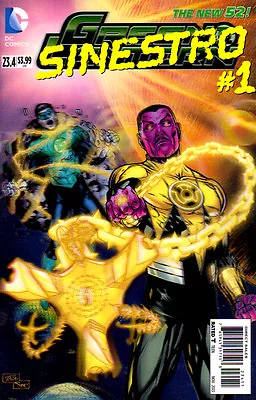 Buy SINESTRO #1 (Green Lantern #23.4)  - 1st Print 3D Cover - Back Issue • 4.99£