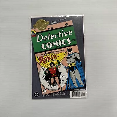 Buy Detective Comics #38 Millennium Edition 1st App Of Robin Signed Jerry Robinson • 145£